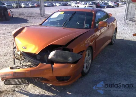 2006 Hyundai Tiburon Gt/Se/Gt Ltd из США, поврежденный, VIN KMHHN65F06U191307